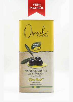 Osevilo Naturel Birinci Zeytinyağı - Soğuk Sıkım - Erken Hasat - Yeni Sezon - 2 Asit (5000ml) - 1