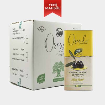 Osevilo Naturel Birinci Zeytinyağı - Soğuk Sıkım - Erken Hasat - Yeni Sezon - 2 Asit (5000ml)X4 ADET 1 KOLİ - 1