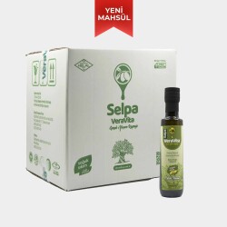 Selpa Veravita Naturel Sızma Zeytinyağı - Soğuk Sıkım - Erken Hasat - Yeni Sezon - 0,5 Asit (250ml)X25 ADET 1 KOLİ - 1